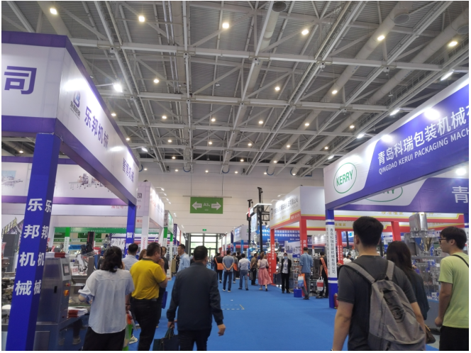 潤立給袋式包裝機廠家展會現場 潤立給袋式包裝機廠家展會現場